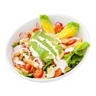 Ensalada Med Con Pollo