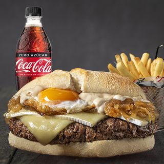 Menu trufada con huevo