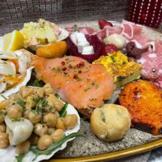 Antipasto 3 punto 0 - misto mare e monti caldo e freddo