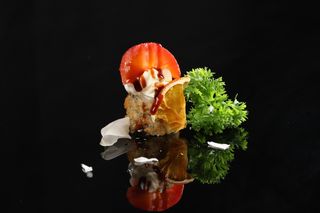 93 Sake fritto fragola - 6 pezzi