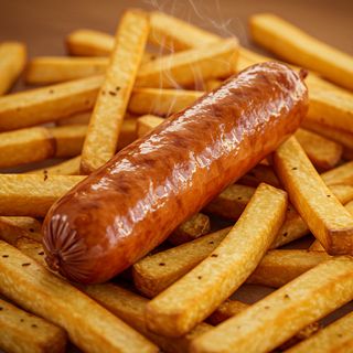 1 Sausage + French Fries