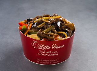 Bo Xau Rau - Vită cu bambus și ciuperci