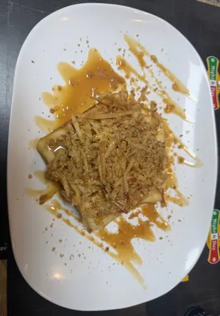 Karamel waffle