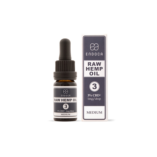 Ulei RAW 3% CBD+CBDa - ENDOCA
