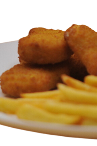 Menu 2 : Cheesy Fries Nuggets + boisson