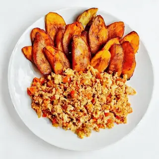 Plantain & Egg Sauce