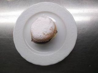 Bola de Berlin com Nutela