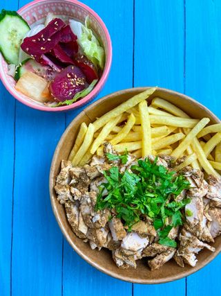 Kura z Frytkami  (XL)