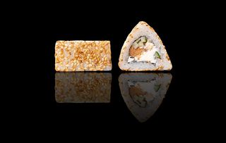 Філадельфія з вугрем в кунжуті  (8шт/260г)