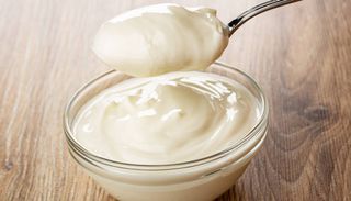 Bicchiere salsa yougurt