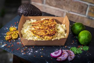 Порция с Кориандрово пилешко бон филе на туч (400г)