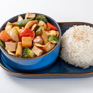 Verdure e tofu, HALAL