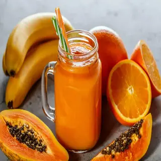 Batido De Papaya Y Naranja