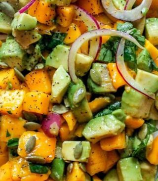 Mango And Avocado Salad