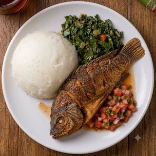 Tilapia Fish & Ugali