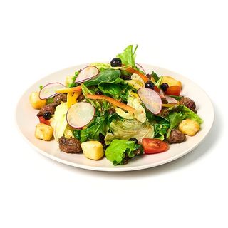 Зеленый салат с печенью индейки  ( 310 г )