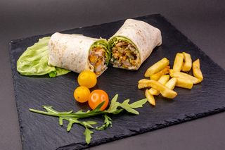 Crispy chicken wrap