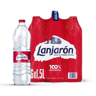 Agua Mineral Lanjaron Pack 6X1,5 L