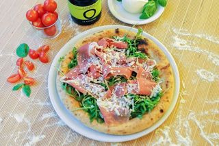 Pizza rucola e Parma