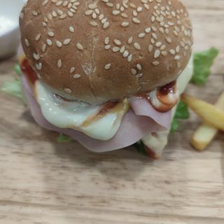 Hambúrguer de Frango