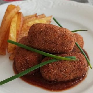 Croquetas De Berenjenas Con Miel