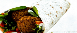 Piadina falafel