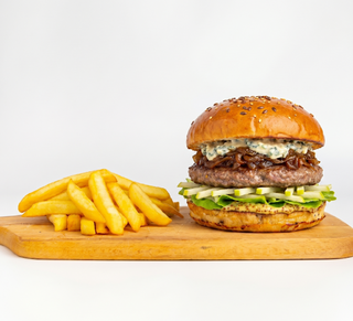 Pluto's burger