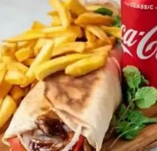 Menu piadina falafel