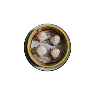 Empanadillas de gamba al vapor (4uds)