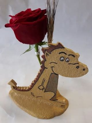 Drac Artesà Amb Rosa