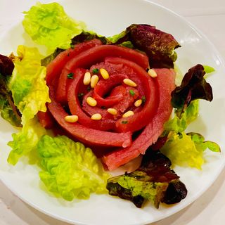Sashimi de atún salvaje bluefin (ración)