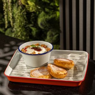 იოგურტი ამერიკული ბლინით