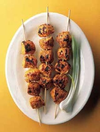 Spiedino con carne di pollo
