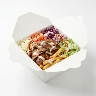 Doner box de ternera