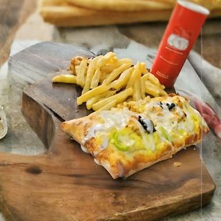 Tacos cheese fruit de mer maxé