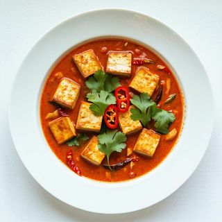 Tofu w curry-czerwonym 250g