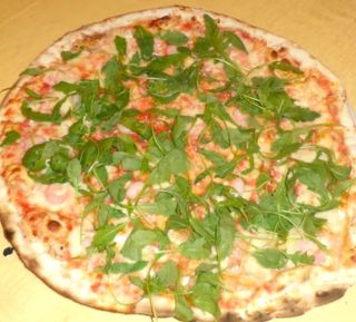 Rucola e gamberetti