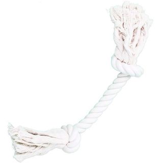 PAWISE Igračka za pse Kanap za higijenu zuba, 2 čvora, Natur