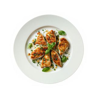 47. Crujiente De Pollo Al Ajillo