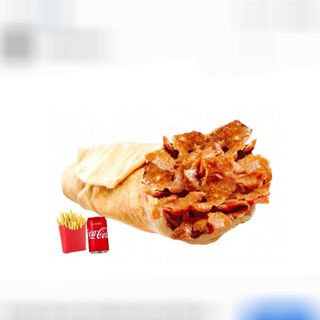 Menú Durum XXL Solo Carne