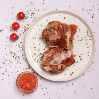 Tostada de Jamón ibérico