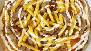 Pizza Kebab e Patatine