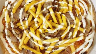 Pizza Kebab e Patatine