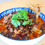 Sichuan Boiled Beef (muy picante)
