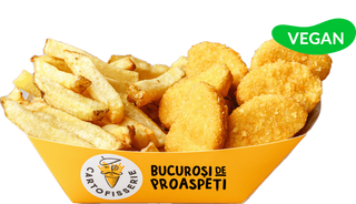 Cartofi cu Nuggets Vegan Large