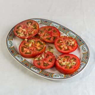 Ensalada de tomate aliñado