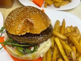 Bufalo burger double + patatine fritte