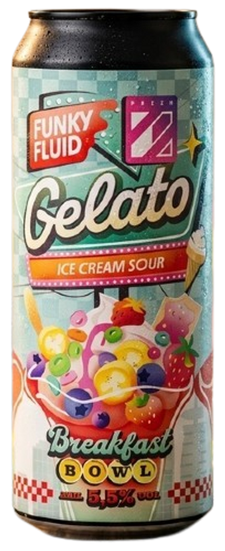 Gelato: Breakfast Bowl Funky Fluid Lata 50 cl.