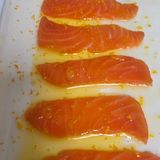 Lomitos De Salmón Ahumado A La Naranja