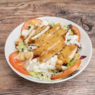 Ensalada César De Pollo Crujuiente
